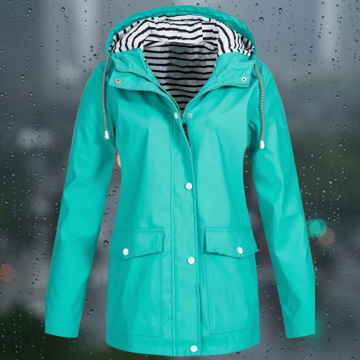 Drune | Lässige Winddichte Regenjacke für Damen