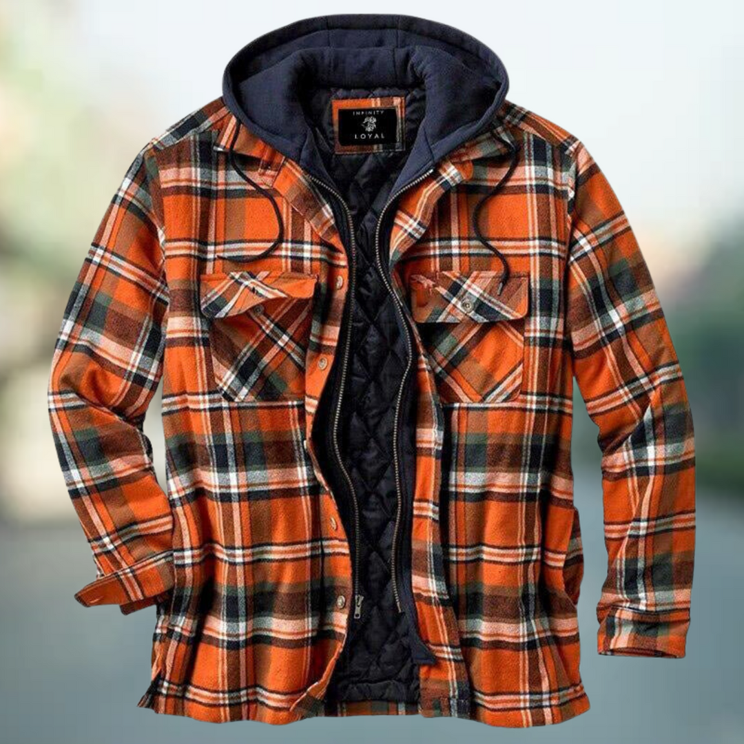 Drune | Lässige Karierte Jacke