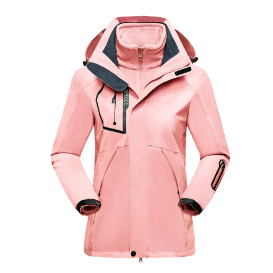 Drune | Damen Langarm Ski Jacke Multifunktional