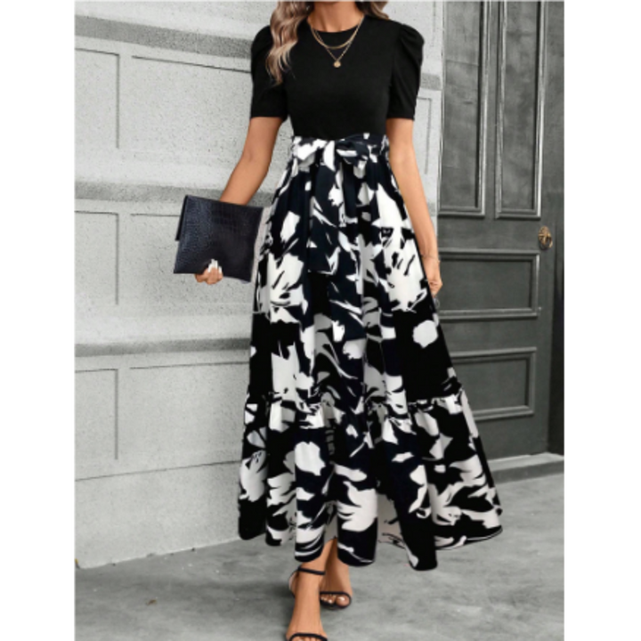 Drune | Blumen Maxikleid