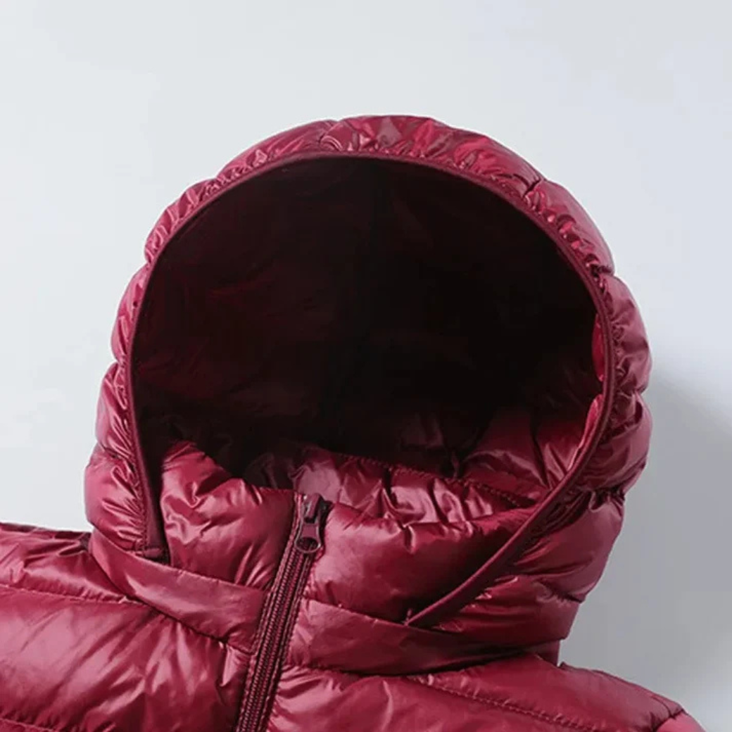 Drune | Wasserdichte Daunenjacke mit Kapuze für Damen