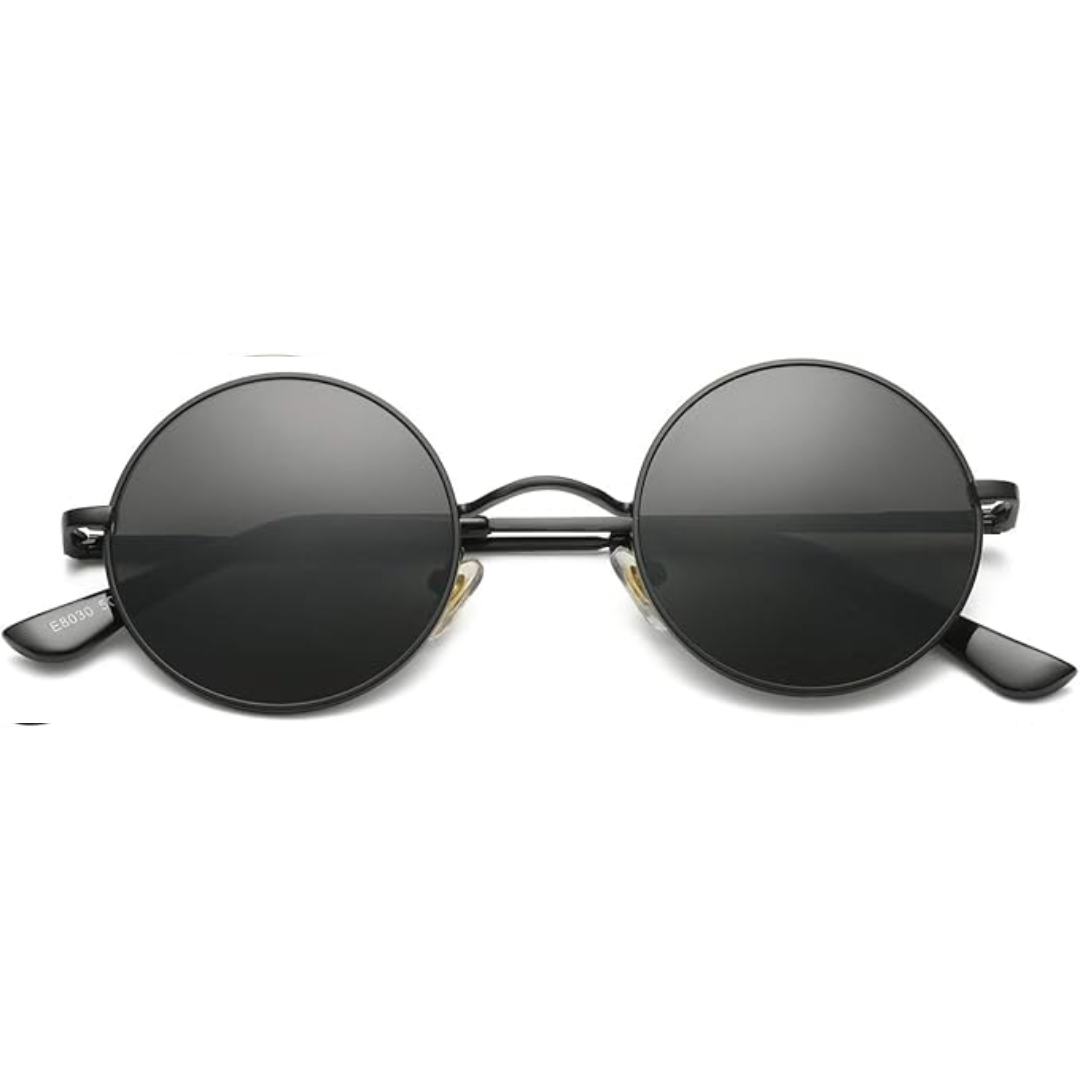 Drune Runde Sonnenbrille Klassisches Design Leicht