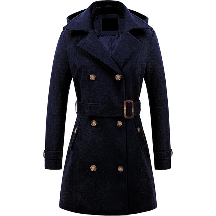 Drune | Gewatteeter Wintertrenchcoat mit Kapuze Nina