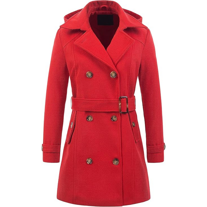 Drune | Gewatteeter Wintertrenchcoat mit Kapuze Nina
