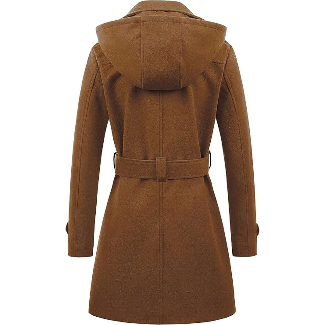 Drune | Gesteppter Winter-Trenchcoat mit Kapuze