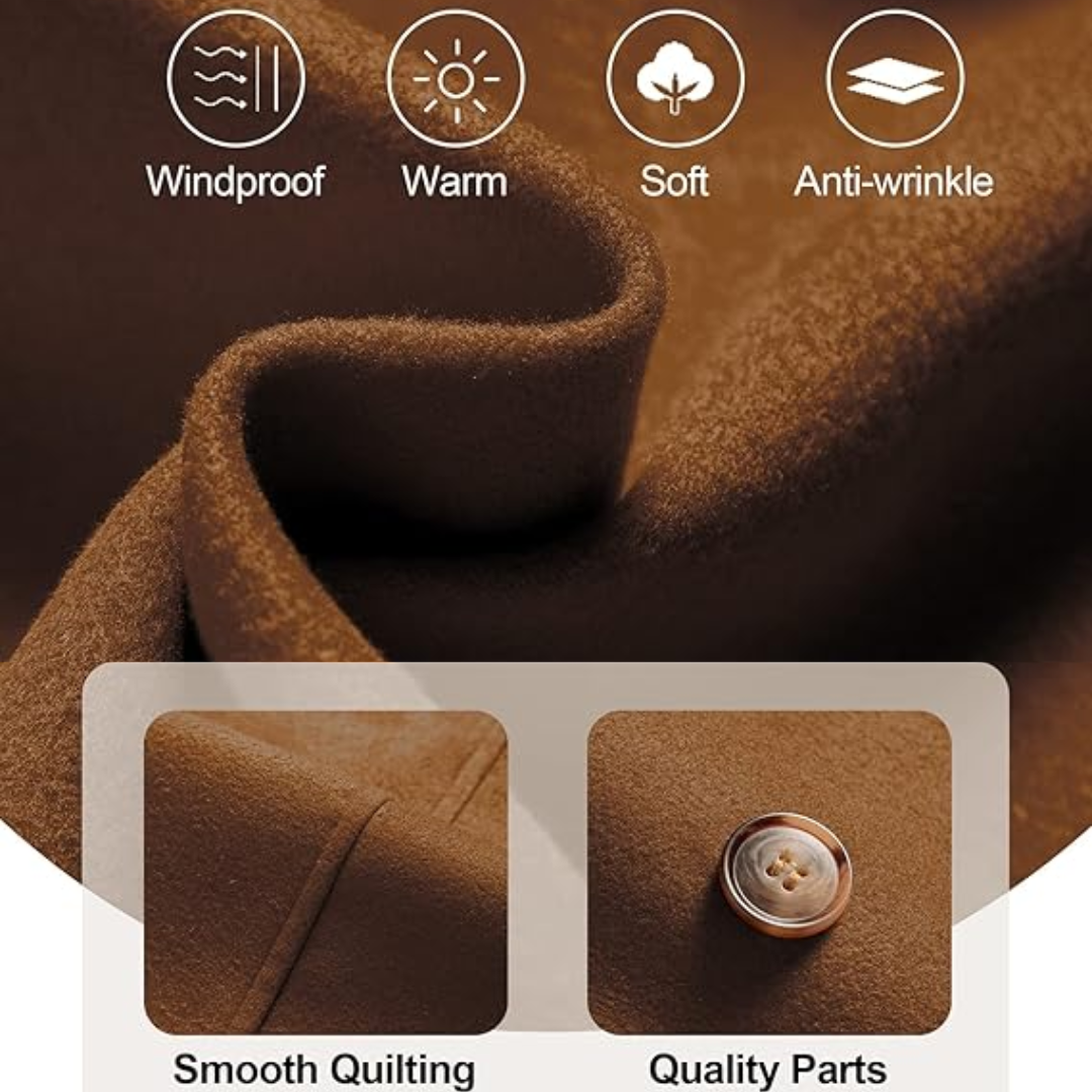 Drune | Gewatteeter Wintertrenchcoat mit Kapuze Nina