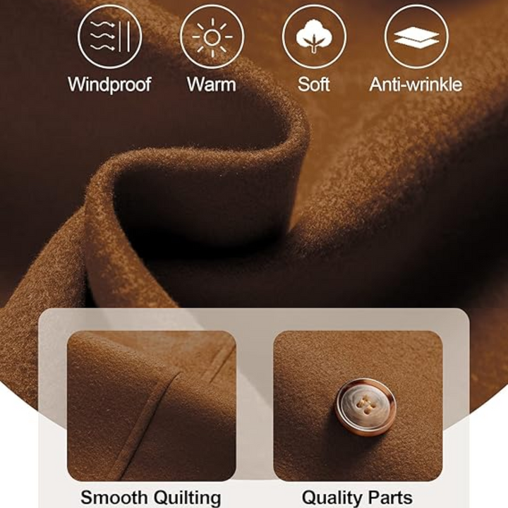 Drune | Gewatteeter Wintertrenchcoat mit Kapuze Nina