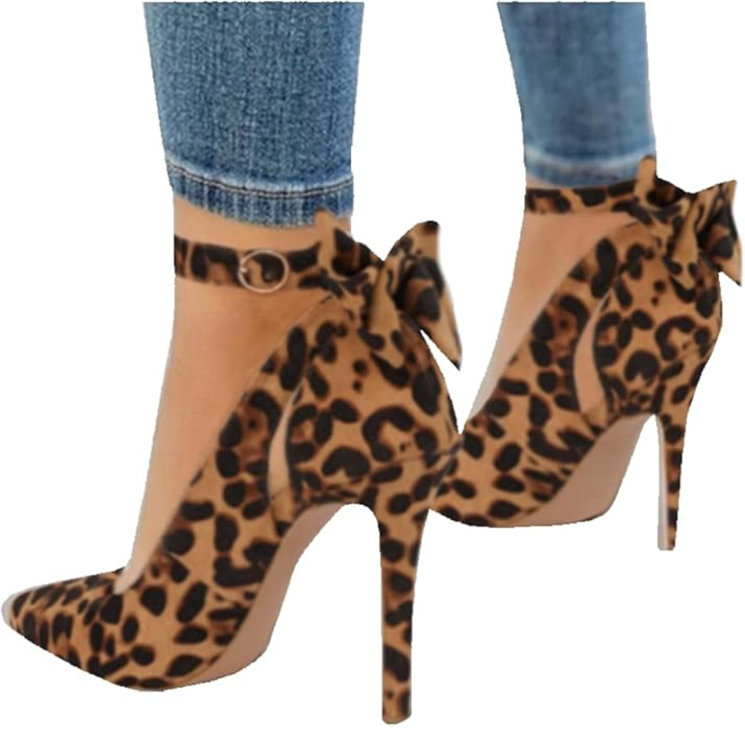 Trendige High Heels mit Schleife - Hailey Drune