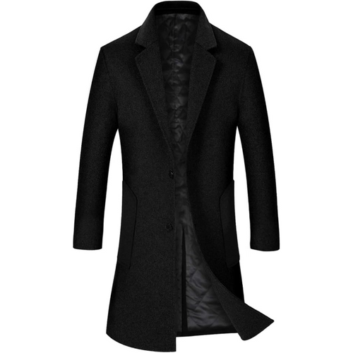 Drune | Herrenmantel lang schick und elegant