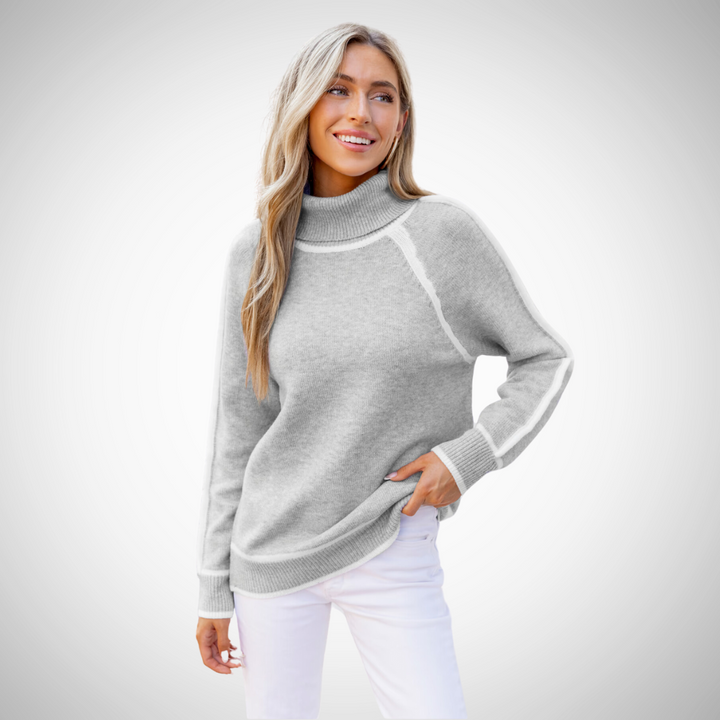 Drune | Eleganter Rollkragenpullover im Modernen Stil