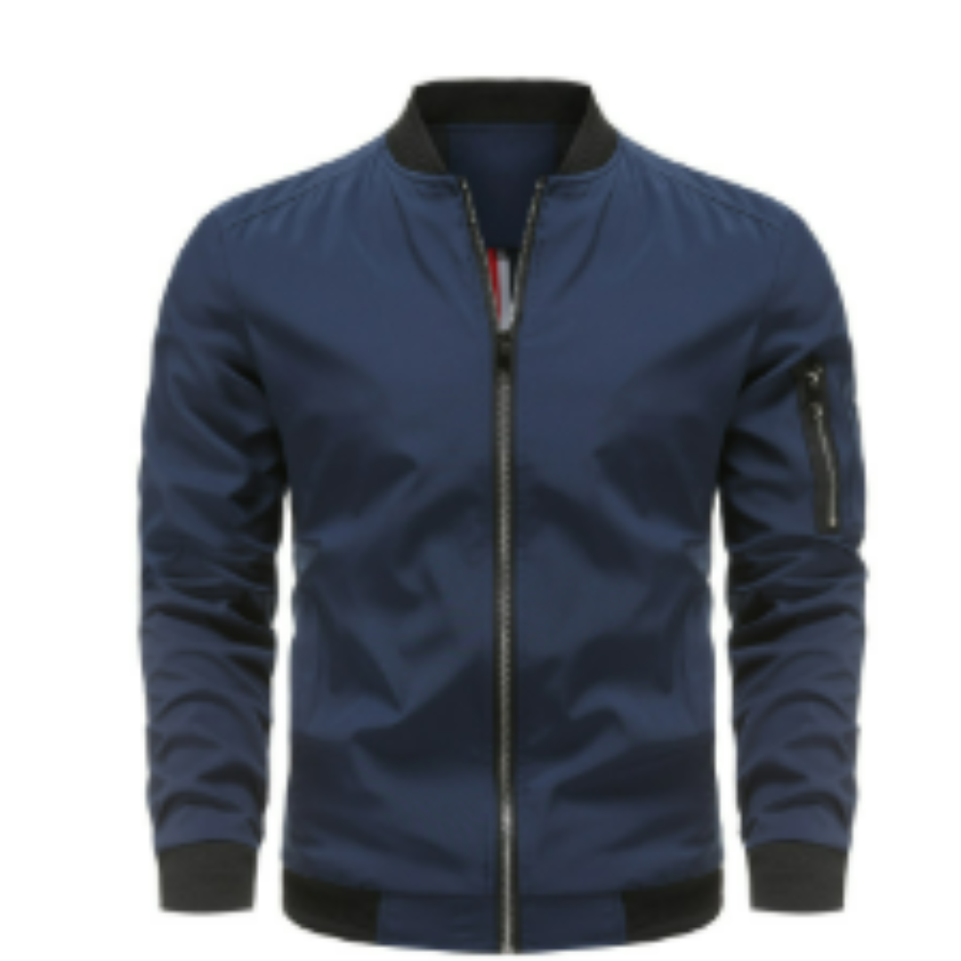 Drune | Leichte Bomberjacke Mit Reißverschluss Und Streetstyle Für Herren