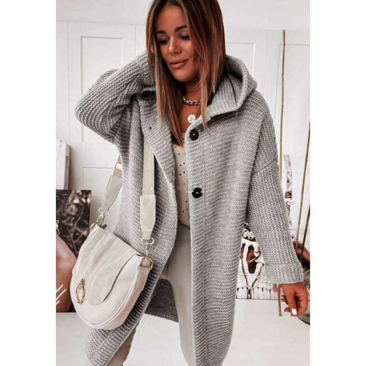 Drune | Cardigan für Damen - Mit Kapuze