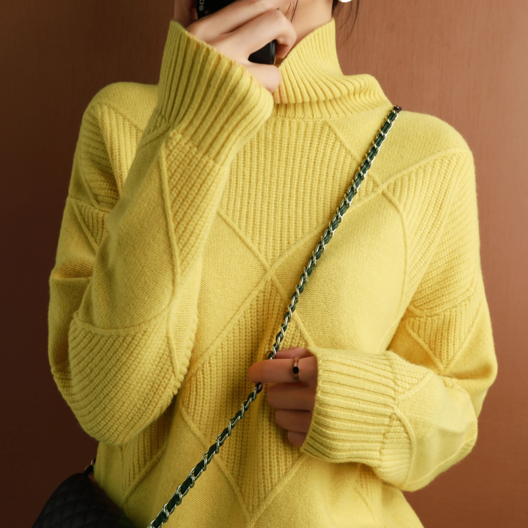 Drune | Weicher Rollkragenpullover für Kalte Tage