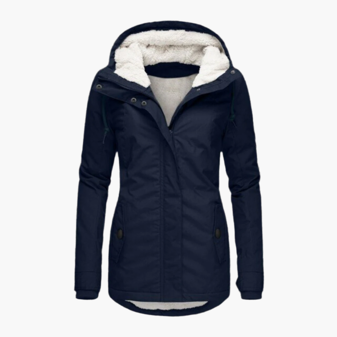 Drune | Winterjacke Sherpa-Hoodie - Eleganter und Wärmender Outdoor Parka für kalte Tage