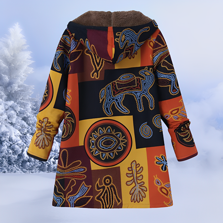 Drune | Winterjacke mit Mustern