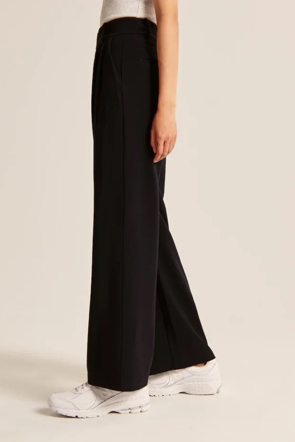 Drune | Hose mit Weitem Bein Vielseitige Eleganz