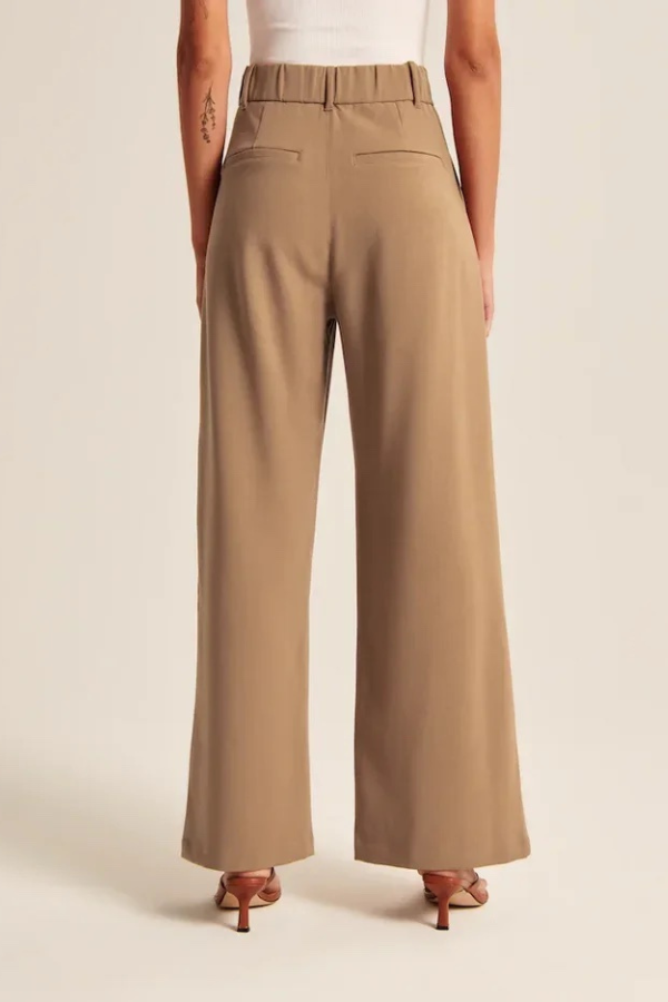 Drune | Hose mit Weitem Bein Vielseitige Eleganz
