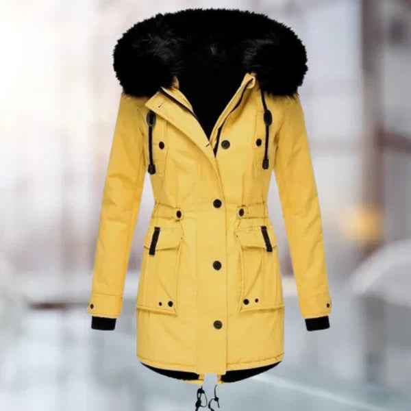Drune | Damen-Wintermantel mit Fell