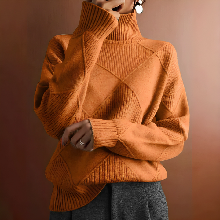 Drune | Kuscheliger Damen-Rollkragenpullover aus Kaschmir