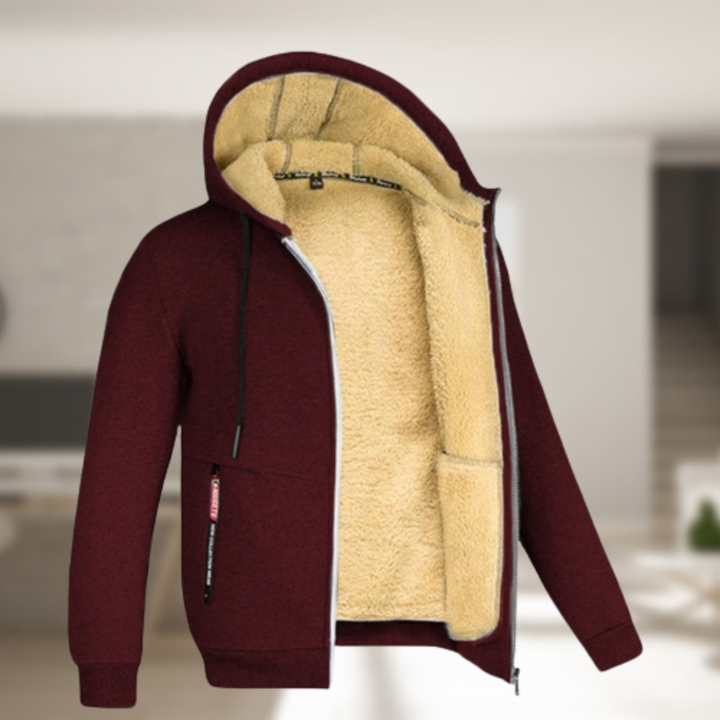 Drune | Winterjacke mit Fleecekapuze