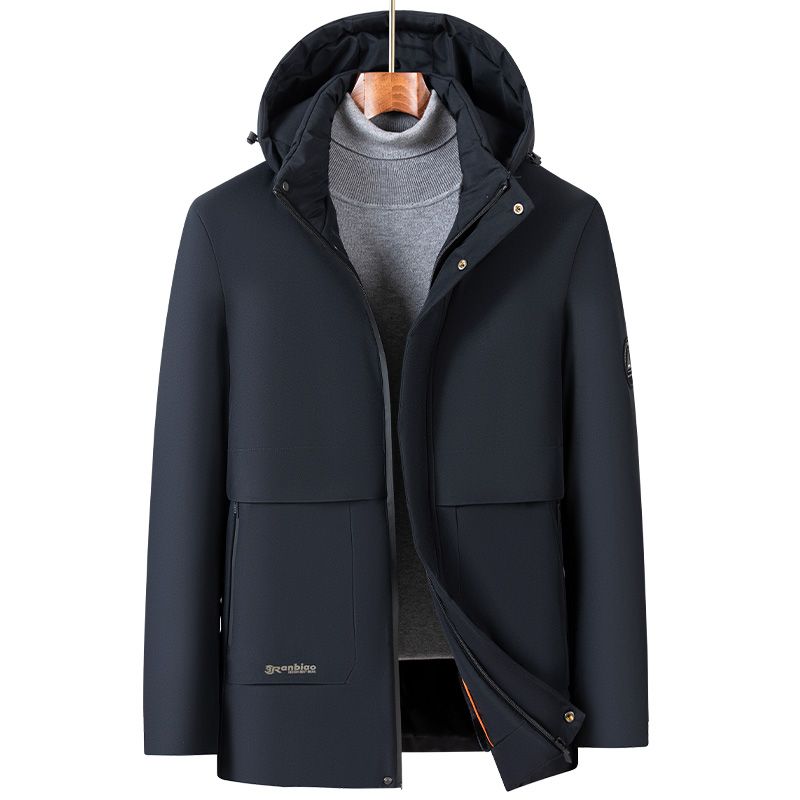 Drune | Fleece-Winterjacke mit Kapuze