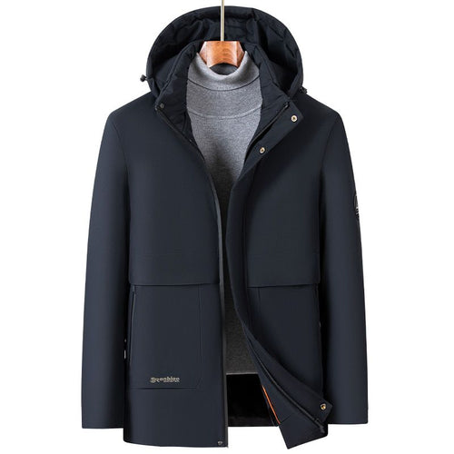 Drune | Fleece-Winterjacke mit Kapuze