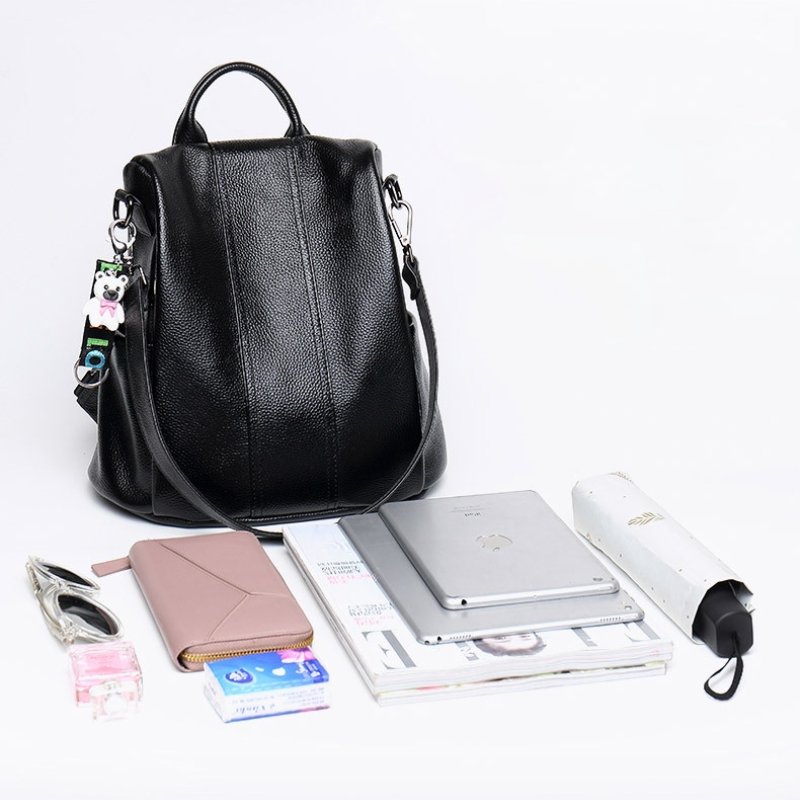 Drune | Anti-Diebstahl-Lederrucksack