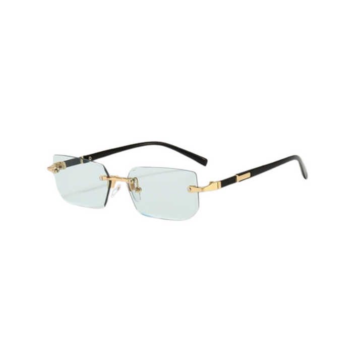 Drune | Sonnenbrille - Modern - Rechteckig Rahmenlos Retro