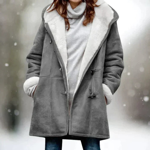Drune | Fleecejacke Aus Hochwertigem Wildleder