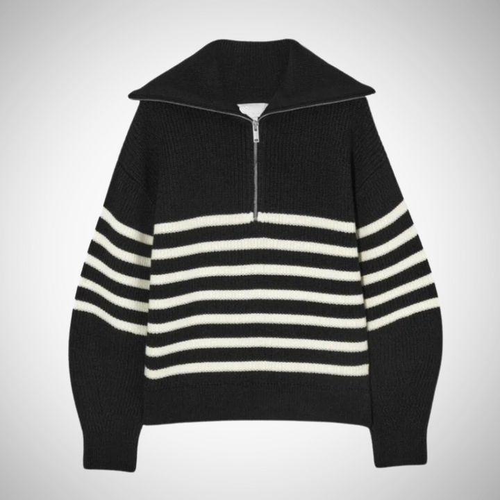 Drune | Halber Reißverschluss Pullover