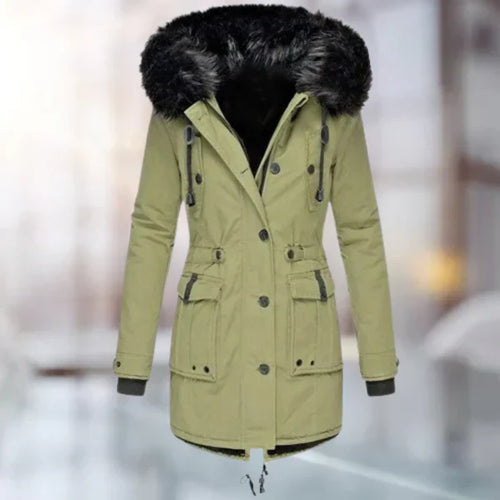 Drune | Damen-Wintermantel mit Fell