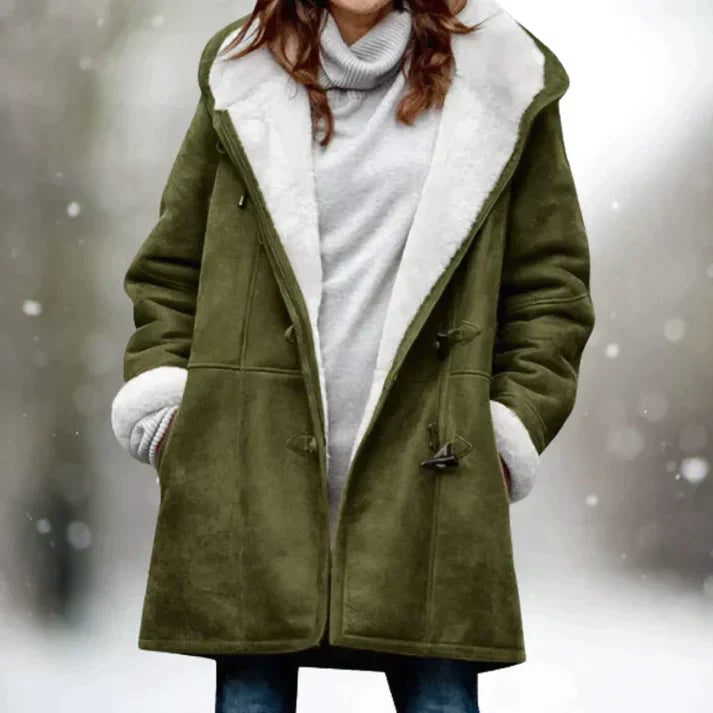 Drune | Fleecejacke Aus Hochwertigem Wildleder
