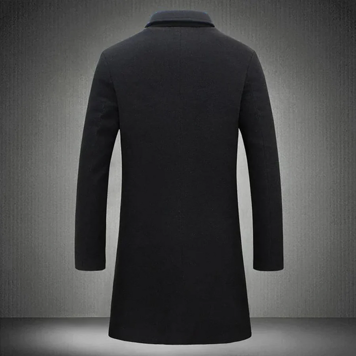 Drune | Herren Winter Trenchcoat - Taillierter Schnitt