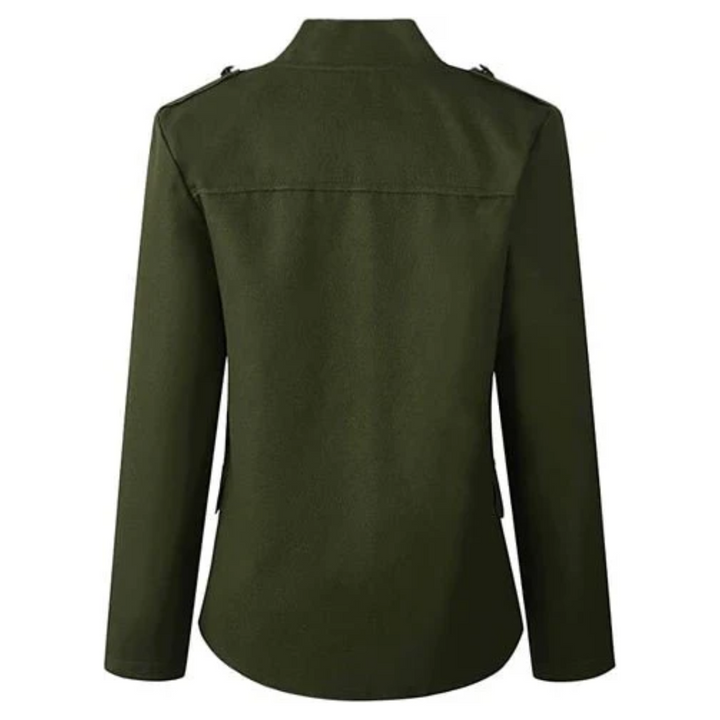 Drune | Damen Knöpfbare Jacke - Kurz