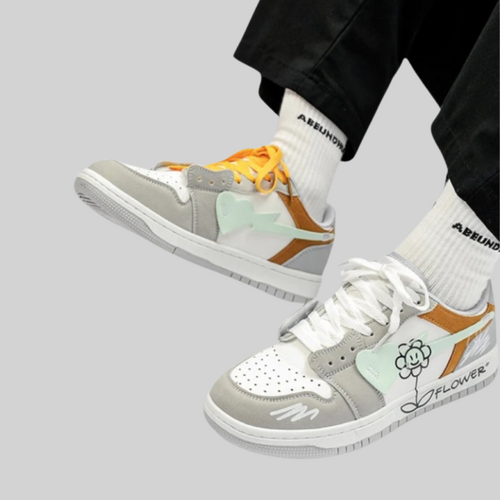 Drune - Sneakers - Schick - Atmungsaktiv Hip-Hop Punk Graffiti