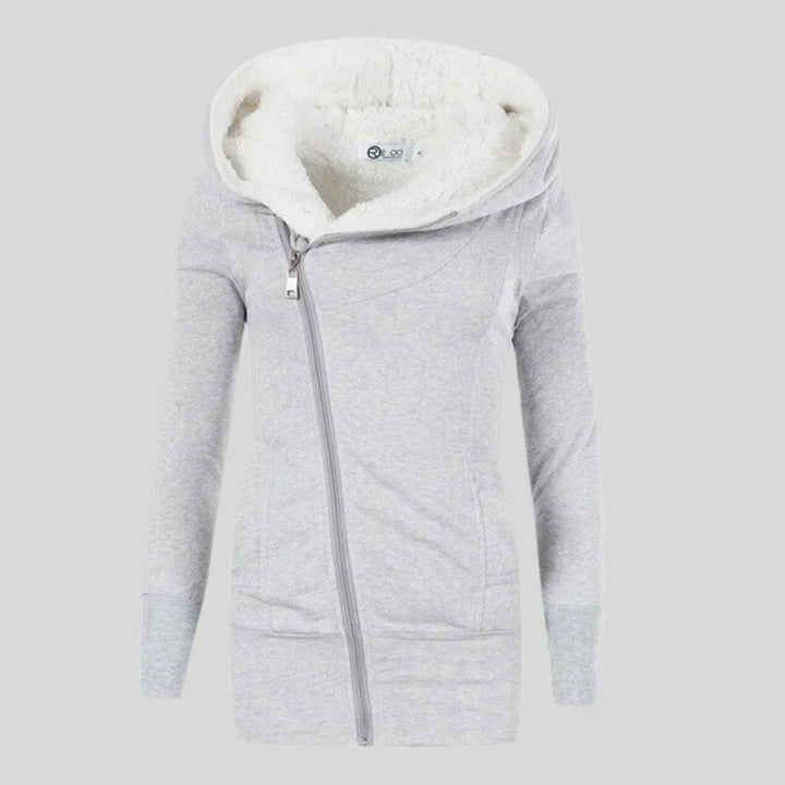 Drune | Fleece-Cardigan mit Kapuze