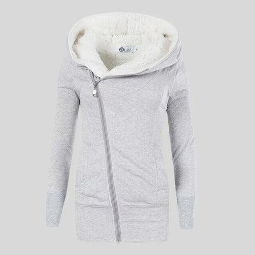 Drune | Fleece-Cardigan mit Kapuze