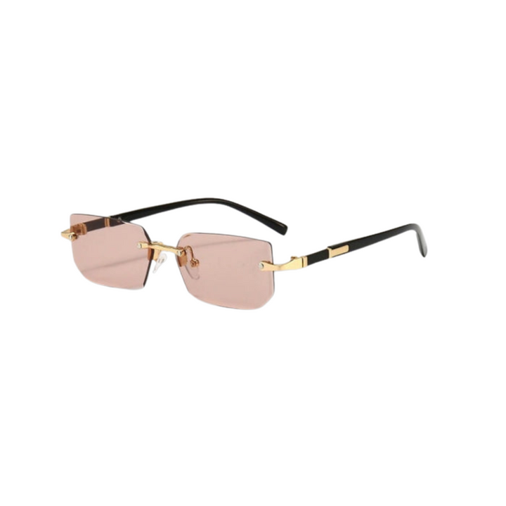 Drune | Sonnenbrille - Modern - Rechteckig Rahmenlos Retro