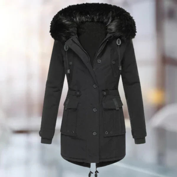 Drune | Damen-Wintermantel mit Fell
