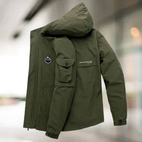 Drune | Winddichte Militär-Bomber-Cargo-Jacke