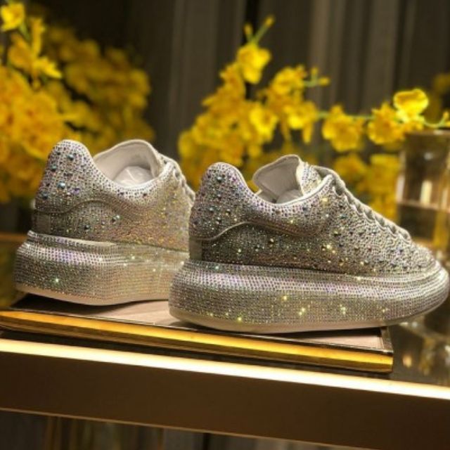 Drune | Luxus Sportschuhe mit Kristallen
