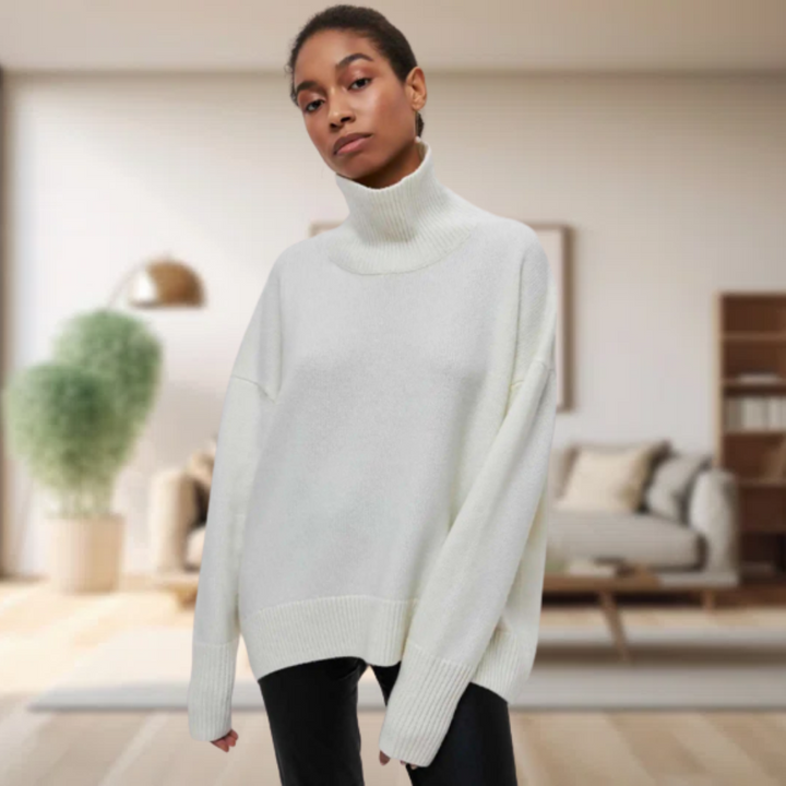 Drune | Klassischer Damen Rollkragenpullover