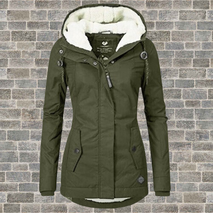 Drune | Eleganter und warmer Baumwollmantel mit Futter