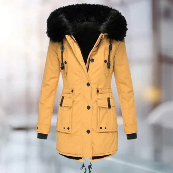 Drune | Damen-Wintermantel mit Fell