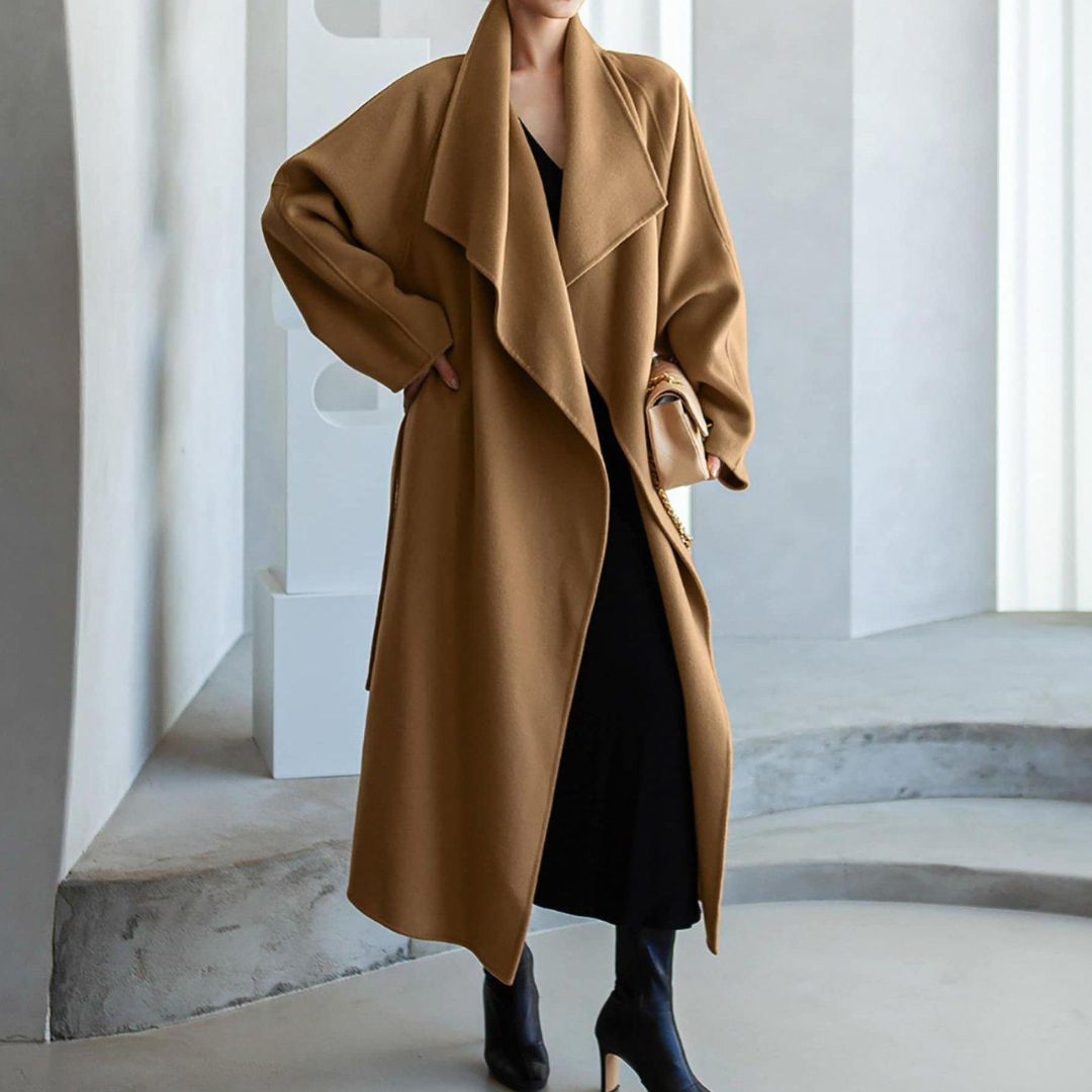 Drune | Schicker Langer Wintermantel Für Damen