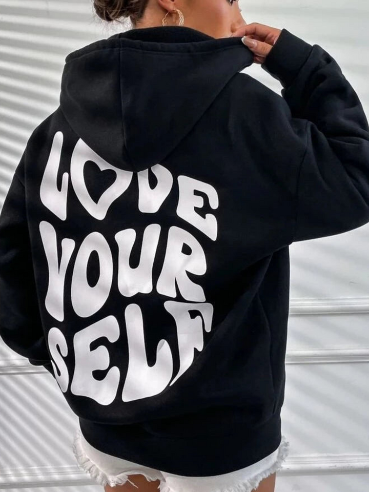 Drune | Lässiger Oversize Hoodie Mit "Love