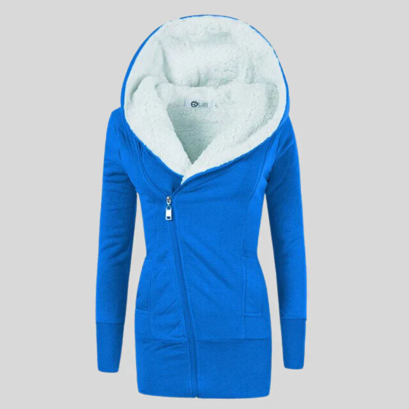 Drune | Fleece-Cardigan mit Kapuze
