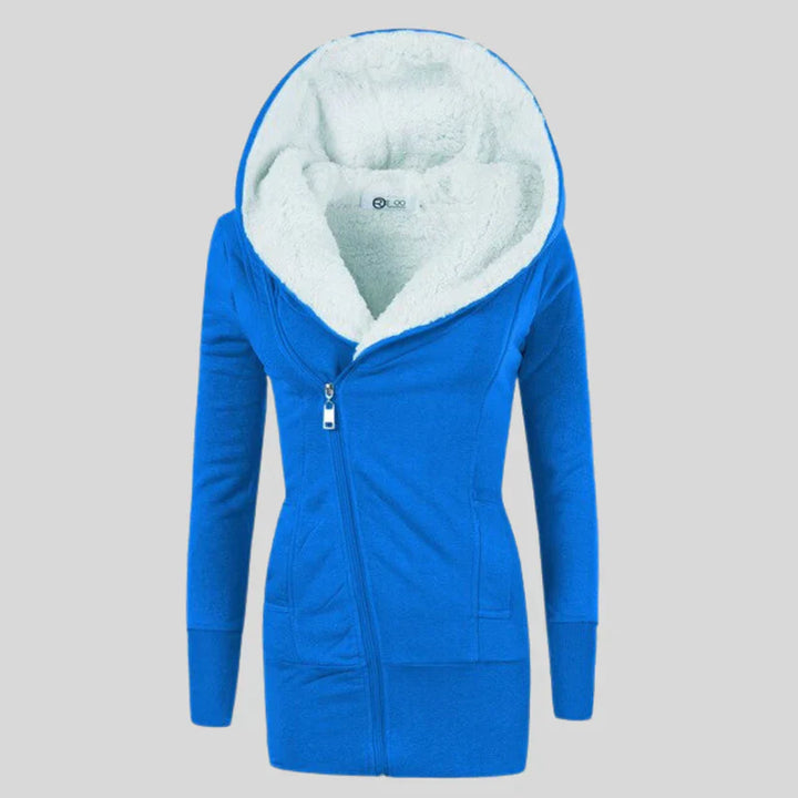 Drune | Fleece-Cardigan mit Kapuze