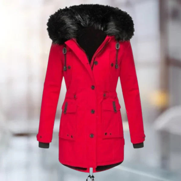 Drune | Damen-Wintermantel mit Fell