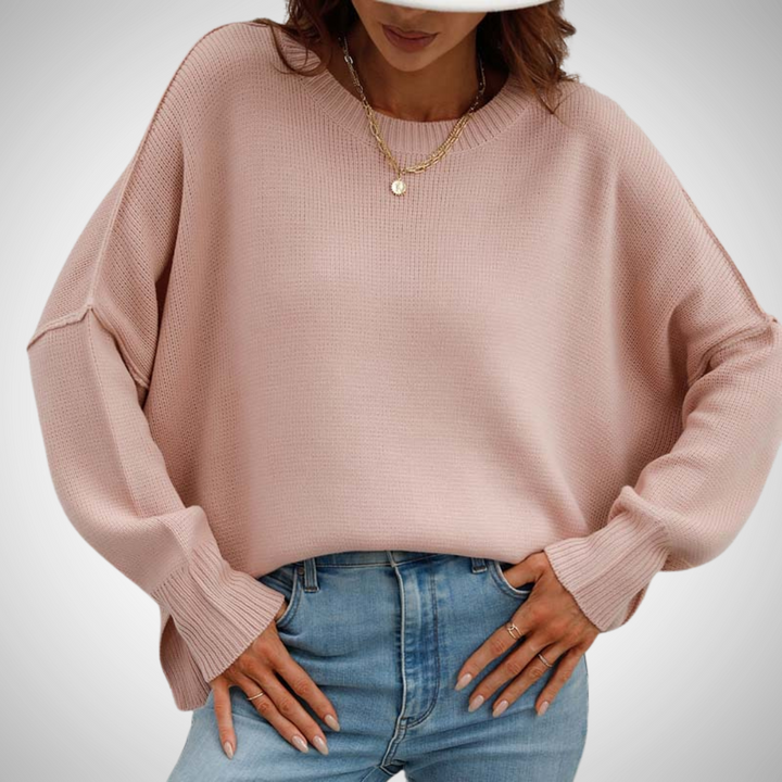 Drune | Solides Strickpullover Für Frauen
